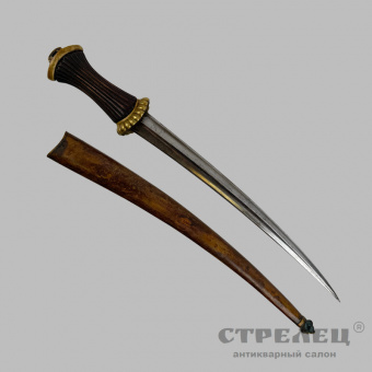 фото — кинжал гвардейских мамелюков, образца 1802 года. франция